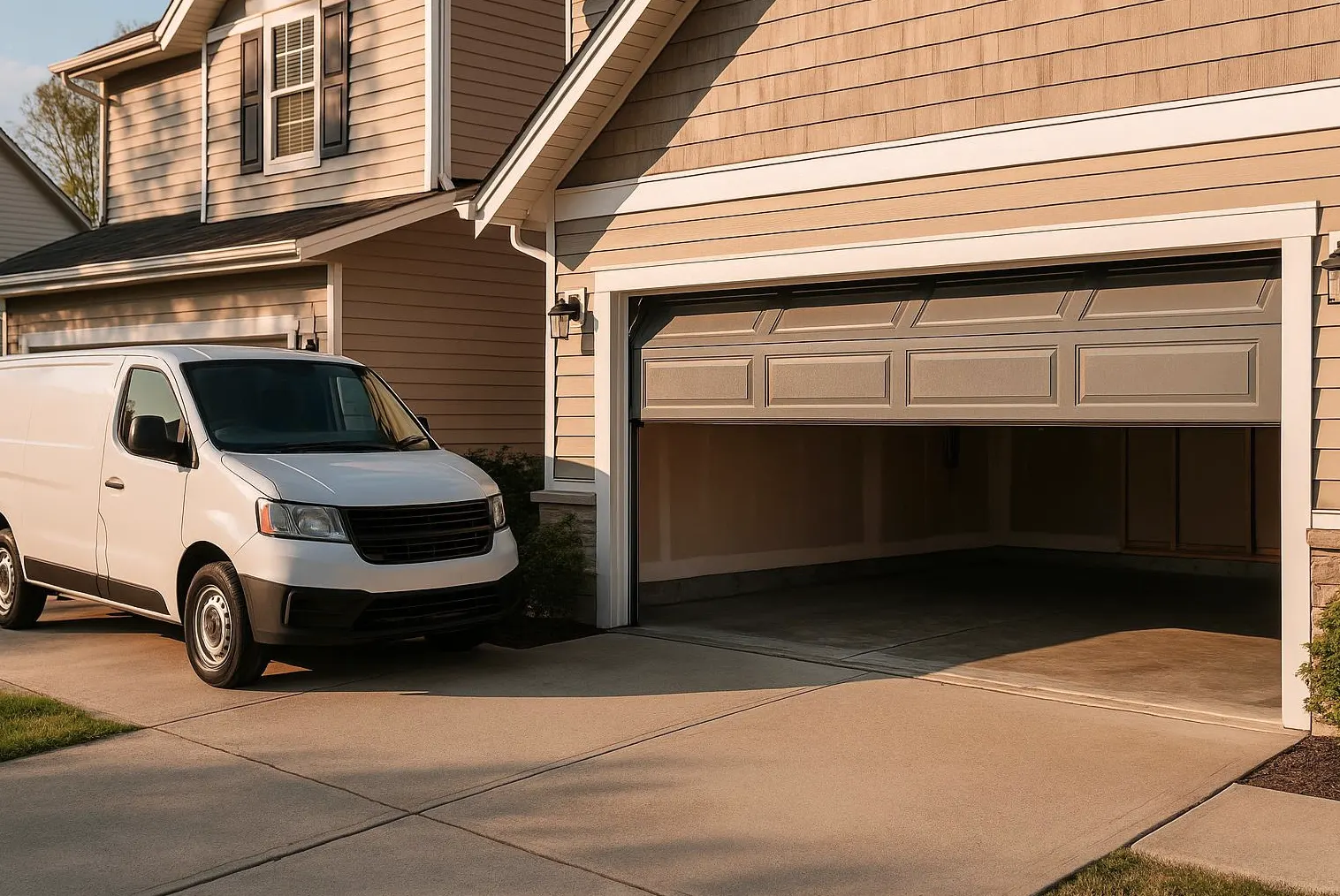Garage Door in House Springs